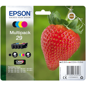 Bläckpatron EPSON C13T29861012 CMYK 4/fp