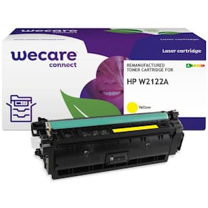 Toner WECARE HP W2122A 212A 4,5K gul