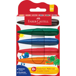 Wachsmalkreide Faber-Castell Finger, 4 St., sortiert