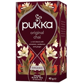 Te PUKKA Svart Original Chai 20/fp