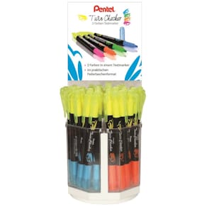 Textmarker Pentel Twin-Checker, sortiert
