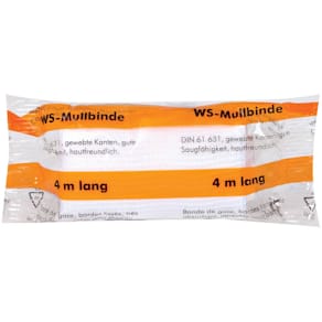 Mullbinde SÖHNGEN WS, 4 m x 6 cm, 20-fädig, 1 Stück