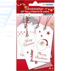Geschenkanhänger HERMA Weihnachten Xmas, 6 Stück
