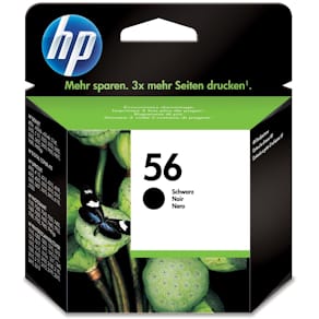 Inktcartridge HP 56, 520 pagina's, OEM C6656AE, zwart