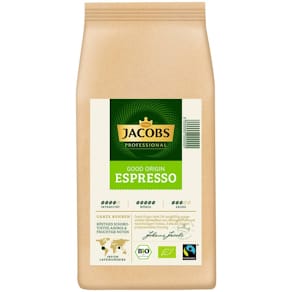 Espressobohnen Jacobs Professional Good Origin Espresso, 1000 g