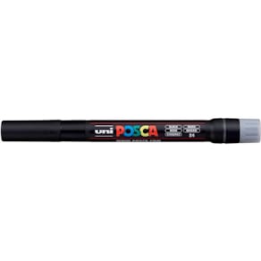 Pinselmarker Uni-Ball POSCA PCF-350, schwarz, 1–10 mm