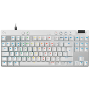 PRO X TKL RAPID Wired Gaming Keyboard Linear, White Nordic