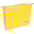 Hangmap Atlanta Alzicht Spectrum, ft A4, V-bodem, geel