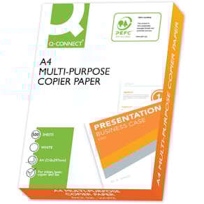 Kopieerpapier Q-CONNECT Premium, A4, 75 g, pak van 500 vel