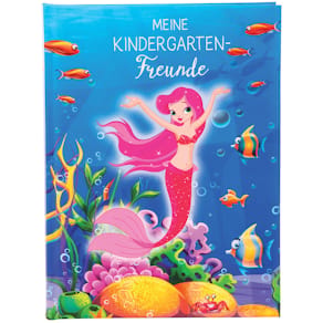 Freundebuch GOLDBUCH Kindergarten Meerjungfrau, A5, 88 Seiten