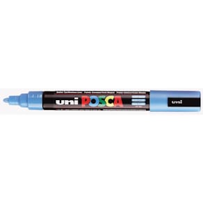 Paintmarker Uni POSCA PC-5M, 1,8-2,5 mm, lichtblauw