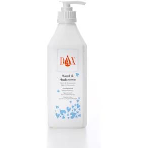 Hand/Hudcreme Dax, oparfymerad, 600ml
