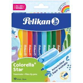 Fasermaler Pelikan Colorella Star, 10 St.