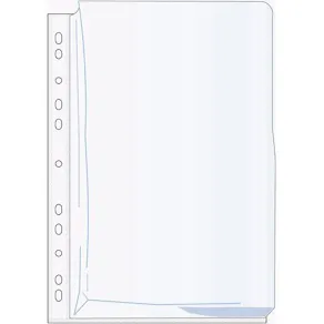 Plastficka bälg PP präglad 0,17 A4