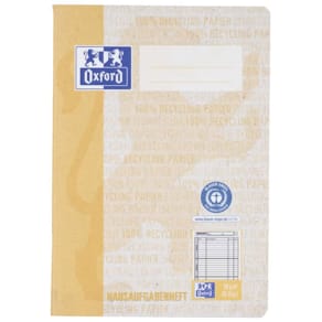 Hausaufgabenheft Oxford, A5, 48 Blatt, gelb