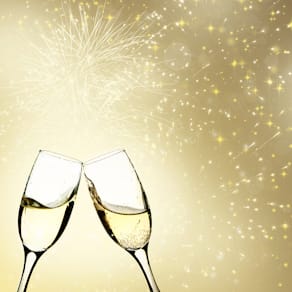 Cocktailserviette PAPER+DESIGN Neujahr, 25 x 25 cm