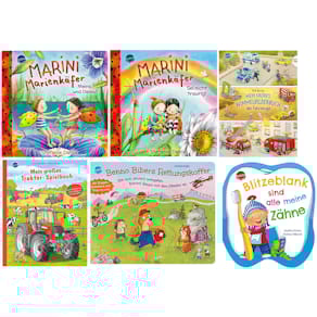 Pappbilderbuch Arena, 18 St., 6 Titel sortiert