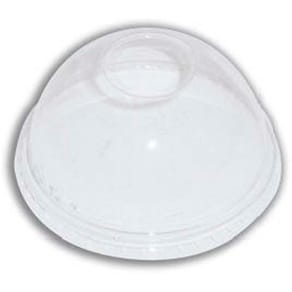 Låg t/plastglas udvendig diameter: 96 mm, PLA transparent, Dome