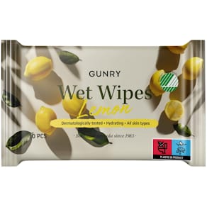 Våtservetter Citron 10-pack