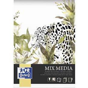 Skitseblok Oxford Art Pad A4 225 g/m², assorteret, 5 stk