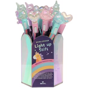 Gelschreiber MOSES Holo Light-up, sortiert