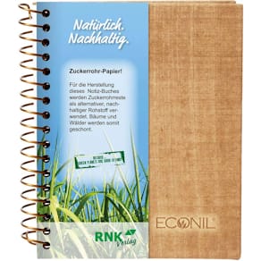 Notizbuch RNK Econil, A6, 80 Blatt, liniert