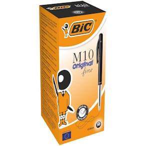 Kulpenna BIC Clic M10 0,8 mm svart