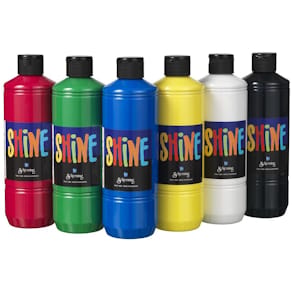 Glansfärg Glossy 500ml klarblå