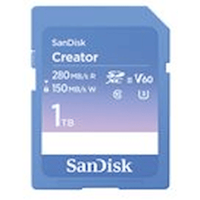SanDisk Creator - Flash-minneskort - 1 TB - Video Class V60 /