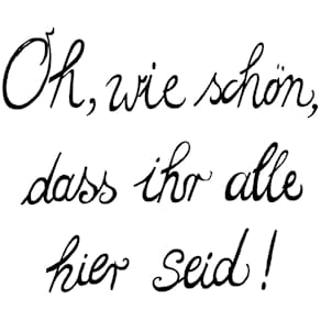 Motivserviette Avantgarde Oh wie schön das, 33 x 33 cm