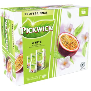 Thee Pickwick, groene thee jasmijn passievrucht, pak van 25