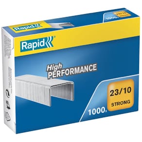 Heftklammern Rapid Strong 23/10, verzinkt