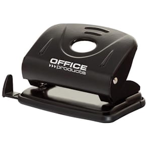 Perforator Office Products, 25 blad, in metaal, zwart