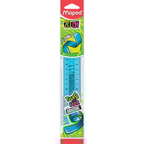 Lineal Maped Twist'n Flex, Kunststoff, 20 cm, farbig sortiert