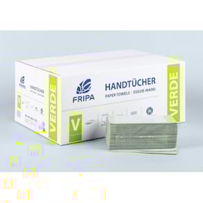 Falthandtuch FRIPA, 1‑lagig, 5000 St., grün