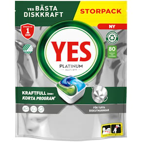 Maskindisk YES Platinum tabletter 80/fp