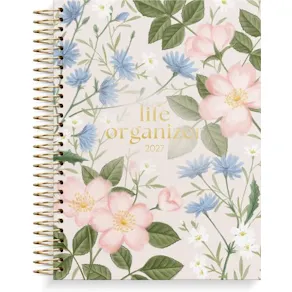 Life Organizer 2027 Blommor