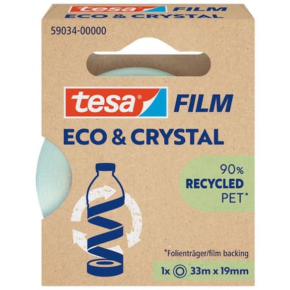 Tape TESA resirkulert 19mmx33m