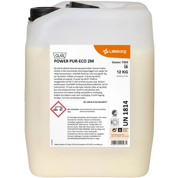 Hovedvask CLAX Power Pur-Eco 2M,12kg
