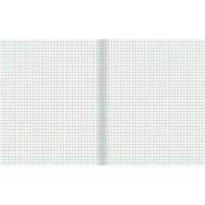Räknehäfte 17x21cm rutat 5x5 mm röd