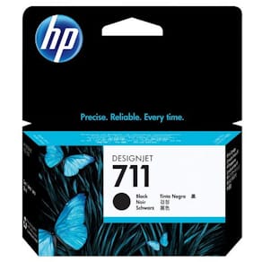 Blekk HP 711 CZ129A sort