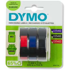 Prägeband DYMO Starter Set, 3 St. sortiert