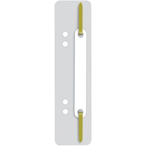 Heftstreifen Q-CONNECT, PP, 34 x 150 mm, 25 St., grau