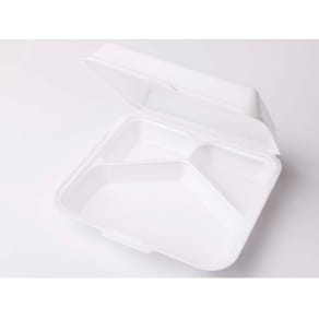 Skumbakke 3-rums XPS, 224x245x73 mm, hvid, 300 stk