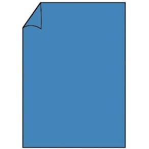 Briefbogen Rössler Paperado, A4, 100 g, stahlblau