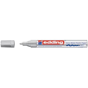 Lakmarker Edding 750 CR, zilver