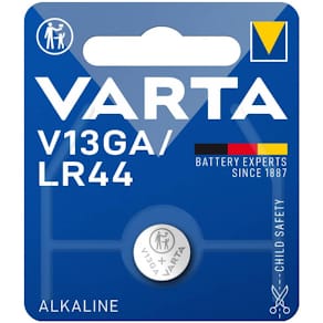 Knopfzelle VARTA Alkaline LR44, 1,5 V