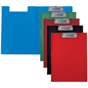 Klemmbrettmappe DONAU PVC, A4, sortiert