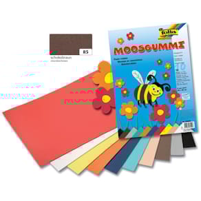 Moosgummi Folia, 2 mm, schokobraun