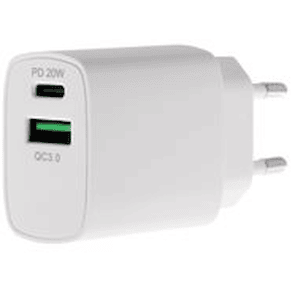Insmat travel charger - Strömadapter - 20 Watt - 3 A - PD 3.0,